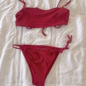 PacSun Red Bikini. Doesn’t fit me!